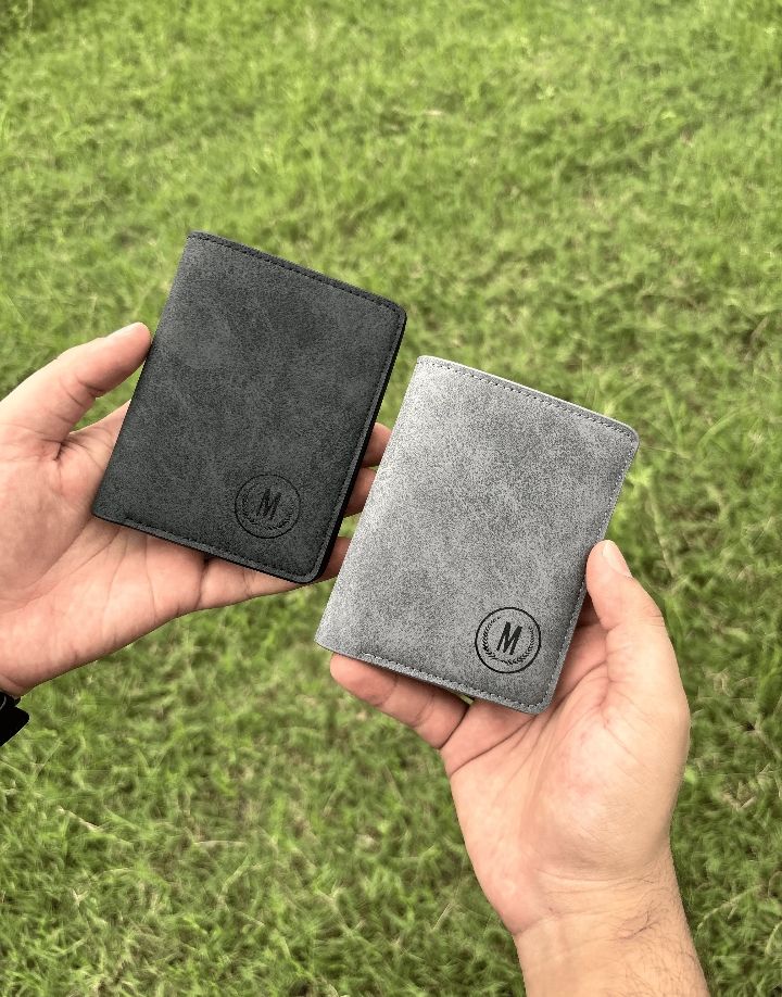 Short leather Imported Wallet