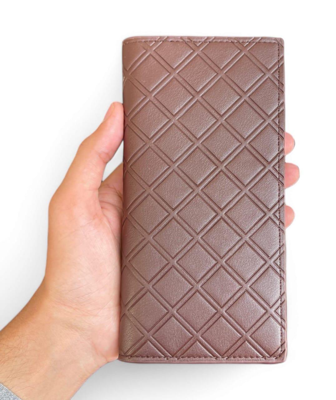 Long Leather Wallet For Men's