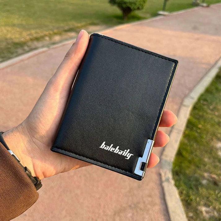 Short Leather Wallet