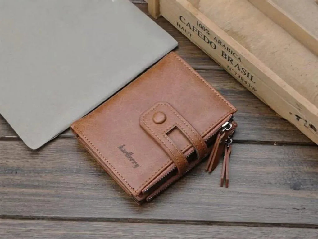 Original Buffalo Leather Trifold Wallet (Premium Crafted)