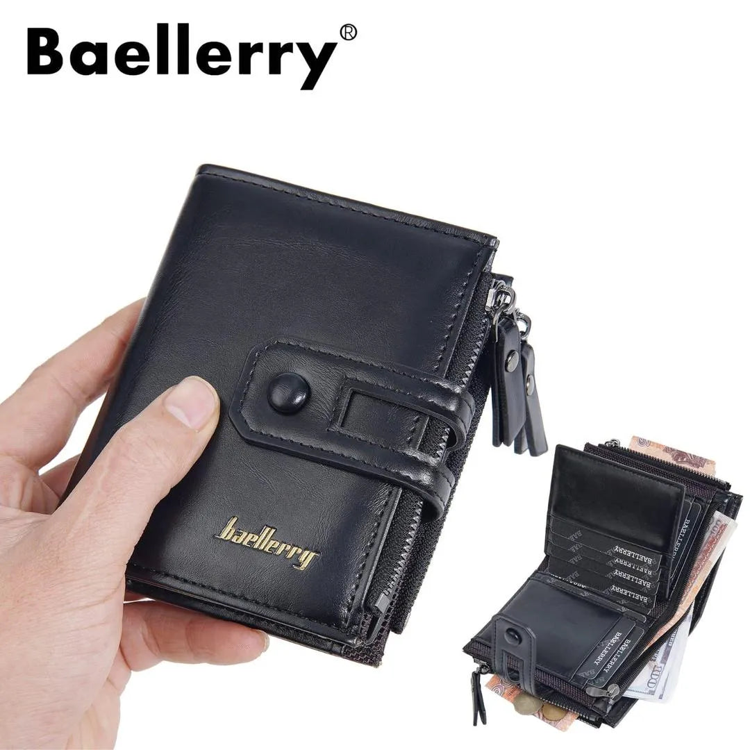 Original Buffalo Leather Trifold Wallet (Premium Crafted)