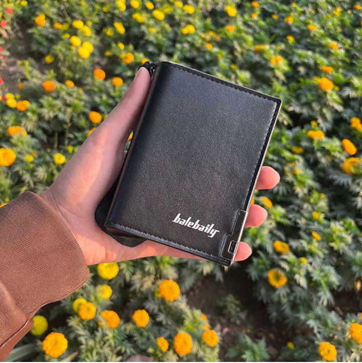Short Leather Wallet