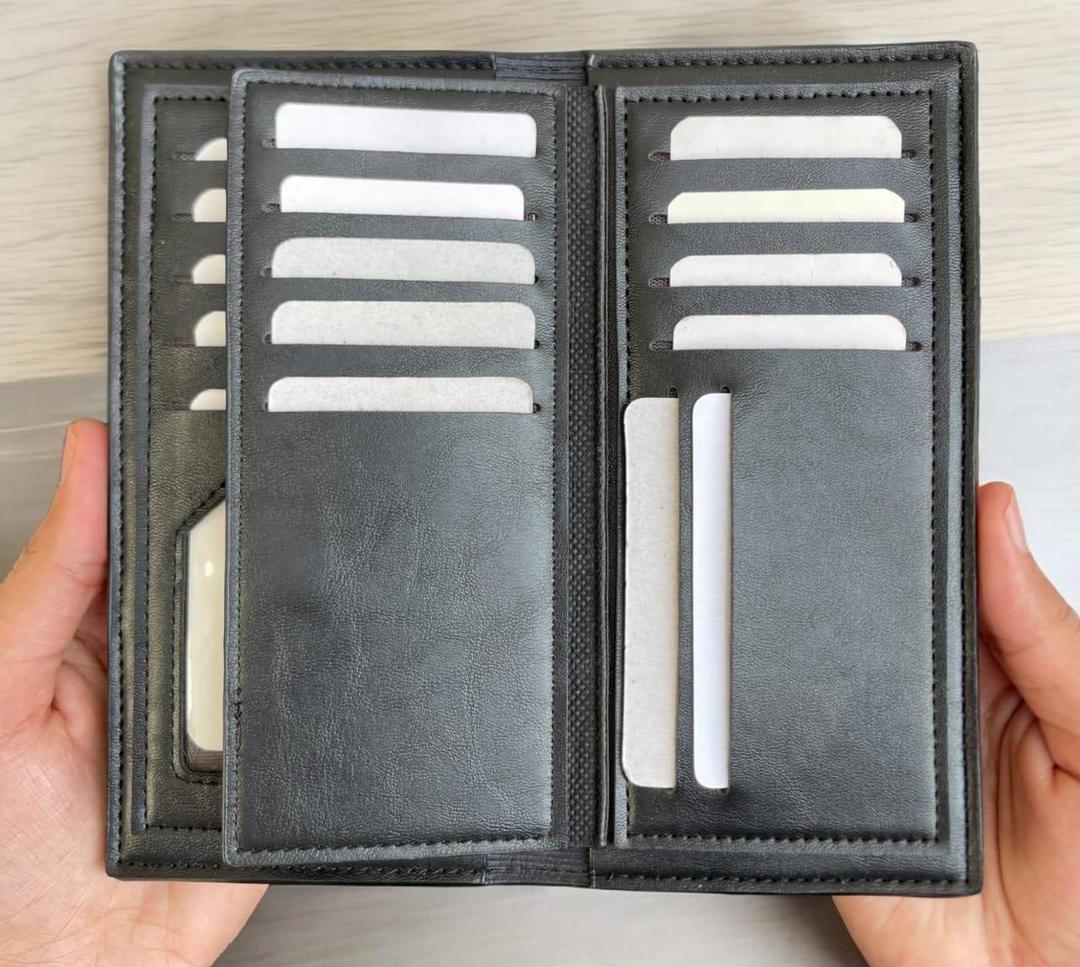 Long Leather Wallet For Men's
