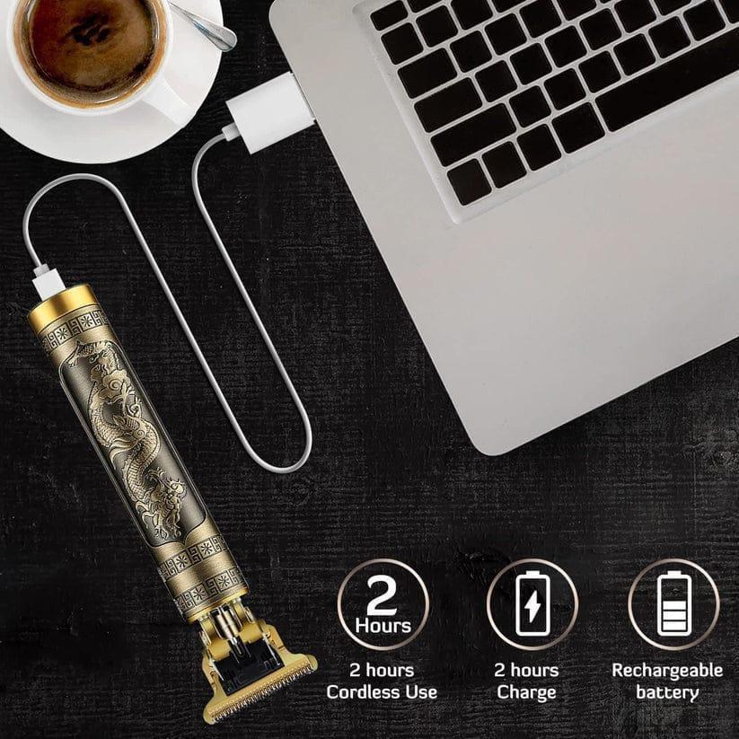 Hair And Bread Trimmer With A Comb