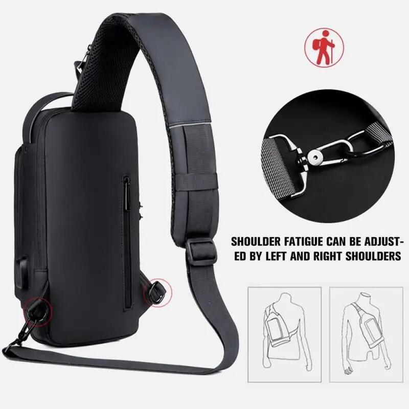 Anti Theft Luxury Chestbag