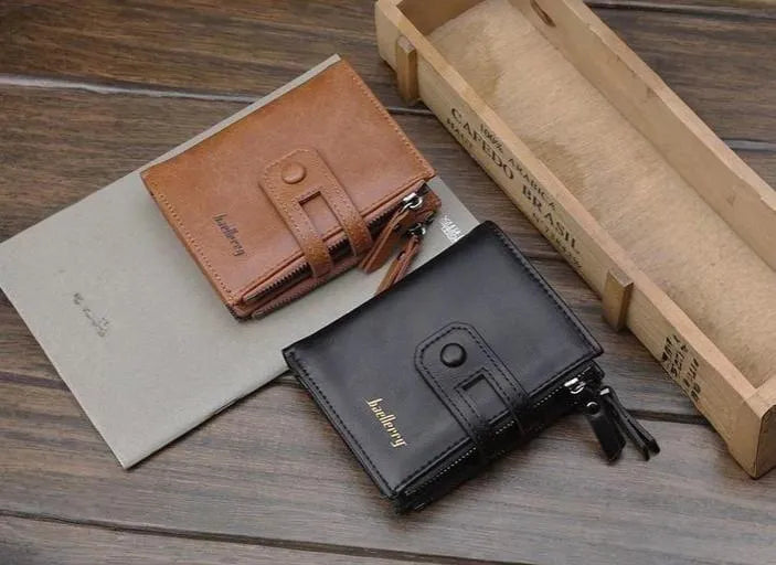 Original Buffalo Leather Trifold Wallet (Premium Crafted)