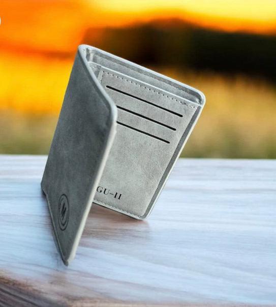 Short leather Imported Wallet