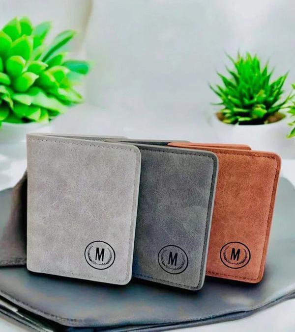 Short leather Imported Wallet